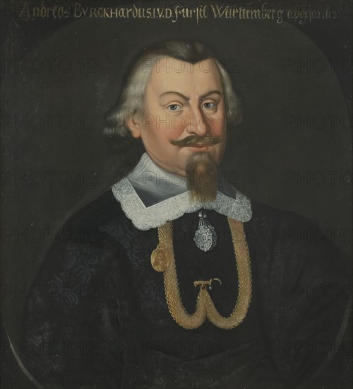 Andreas Burckardt, c17th century. Creator: Anon.