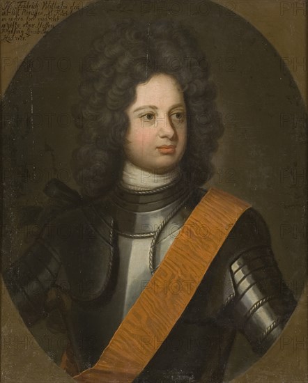 Friedrich Wilhelm I of Prussia. Creator: Anon.