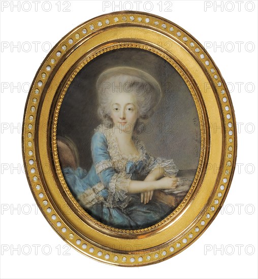 Charlotte de Montesson, Marquess, 1782. Creator: Antoine Vestier.