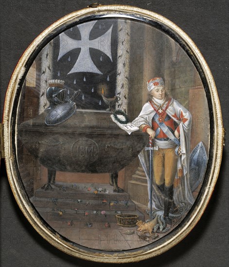 Gustaf Adolf Reuterholm (1756-1813), baron, lord of the upper chamber..., late 18th century. Creator: Anton Oechs.