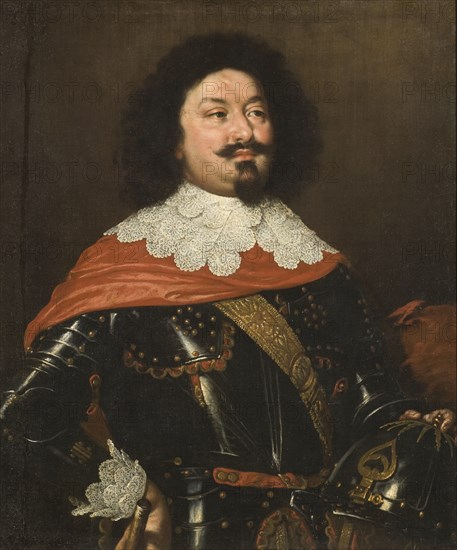 Field Marshall Ottavio Piccolomini, mid-17th century. Creator: Justus Sustermans.