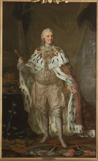 Adolf Fredrik, 1710-1771, King of Sweden, Duke of Holstein-Gottorp, late 18th-early 19th century. Creator: Lorens Pasch the Younger.