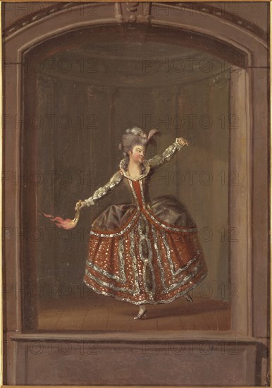 Christina Augusta von Fersen, 1754-1846, née Löwenhielm, c18th century. Creator: Per Hillestrom.