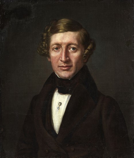 Anders Cederström (1805-1885), baron, Member of Parliament, deputy district chief..., 1842. Creator: Axel Johan Fägerplan.