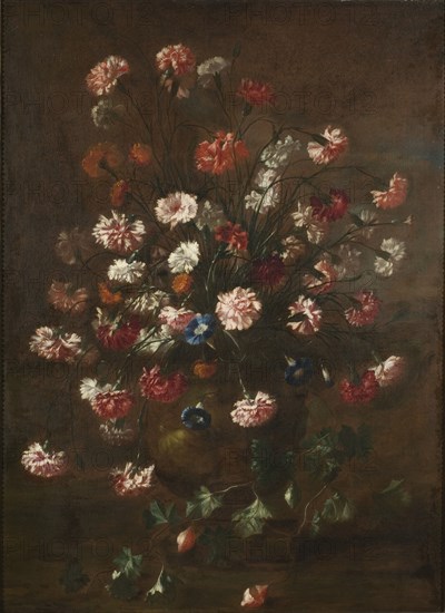 Carnations in an Urn. Creator: Karel van Vogelaer.