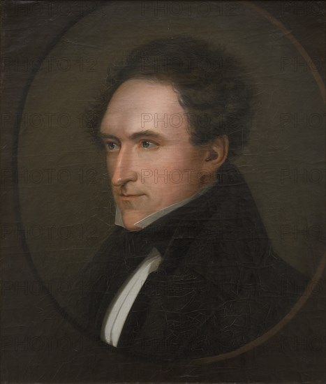 Carl Jonas Ludvig Love Almquist (1793-1866), writer, mid-late 19th century. Creator: Johan Gustaf Köhler.