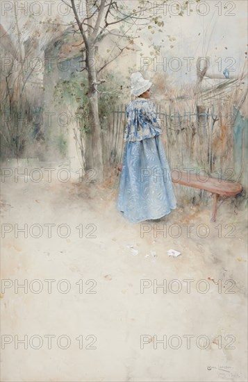 Autumn, 1884. Creator: Carl Larsson.