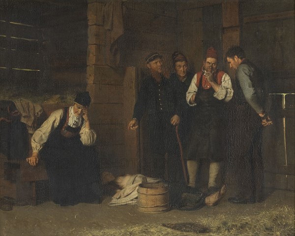 Confrontation, 1878. Creator: Carl Frederik Sundt-Hansen.