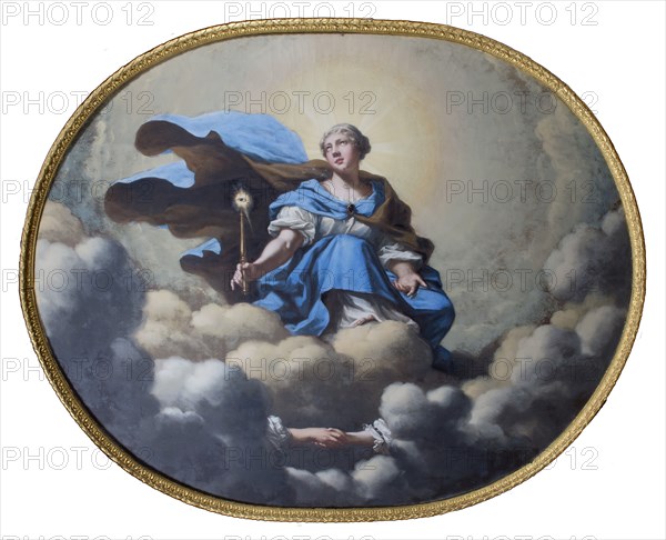 Allegory of King Karl X Gustaf's engagement, 1668. Creator: David Klocker Ehrenstrahl.