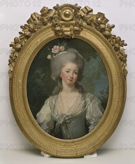 Ernestine-Frédérique, Princesse de Croy, 1781. Creator: Elisabeth Louise Vigee-LeBrun.