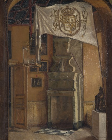 Guards' Room at Gripsholm, 1870. Creator: Ernst Josephson.