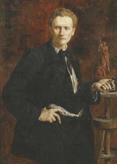 Allan Österlind, the Artist, 1880. Creator: Ernst Josephson.