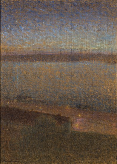 A Night in May, 1895. Creator: Eugène Jansson.