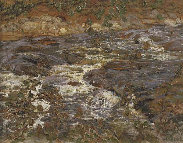 Cascading Brook. Creator: Helmer Osslund.