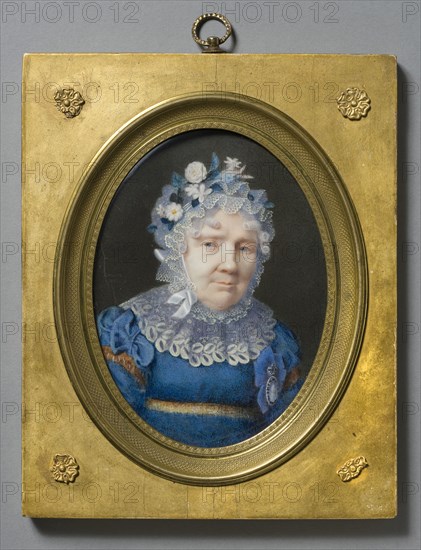 Charlotte Margarete von Liewen, née von Graugreben, Russian princess, 1821. Creator: Henri Benner.