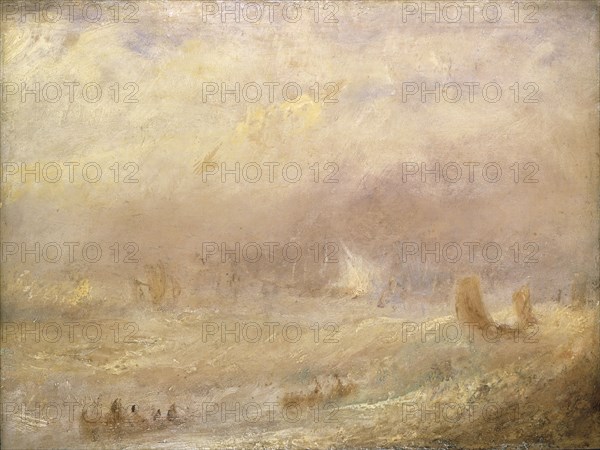 A View of Deal, early-mid 19th century. Creator: JMW Turner.