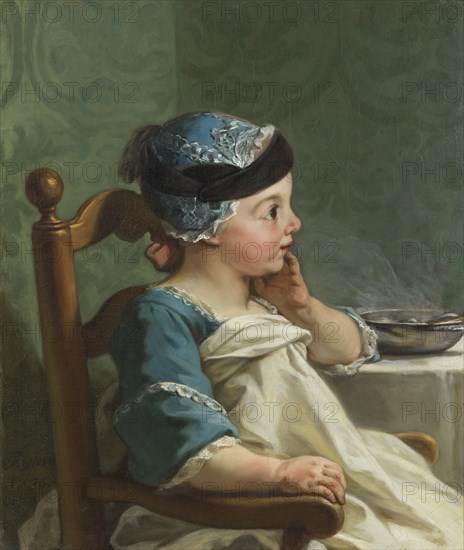 Boy in a Child's Chair, 1736. Creator: Jean Restout.