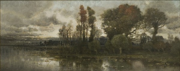 Autumn Landscape near Pavia. Creator: Karl Heffner.