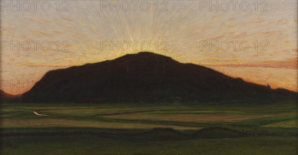 Afterglow, 1909. Creator: Karl Nordström.