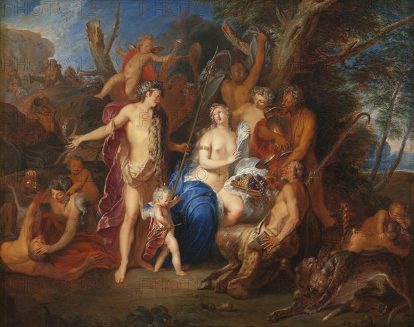 Bacchus and Ariadne, c18th century. Creator: Nicolas Bertin.