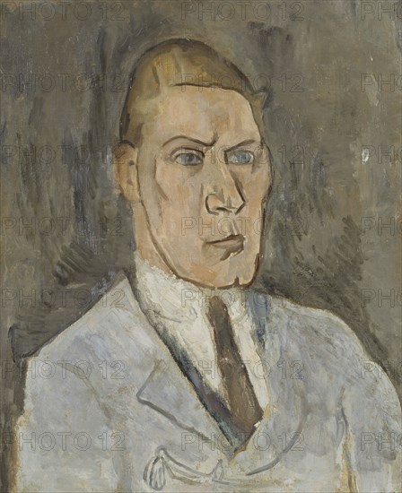 Gustaf Hellström, 1882-1953, writer, 1913. Creator: Nils Dardel.