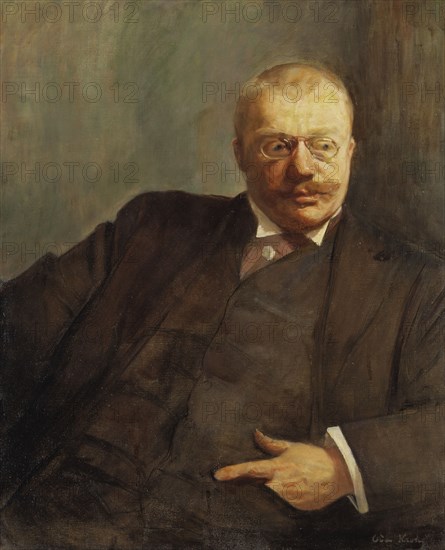 Gunnar Heiberg, the Author, 1900. Creator: Oda Krohg.