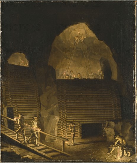 Falun Copper Mine, c18th century. Creator: Per Hillestrom.