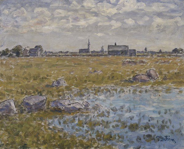 Gräsgård Church, 1922. Creator: Per Ekstrom.