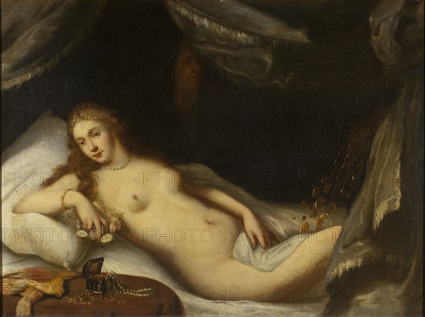 Danaë and the Shower of Gold, c16th century. Creator: Anon.