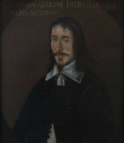 Johan Adolf Krebs, c17th century. Creator: Anon.