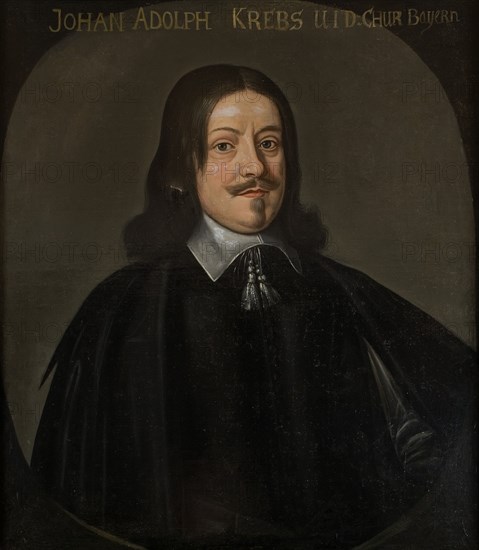 Johan Adolf Krebs, c17th century. Creator: Anon.