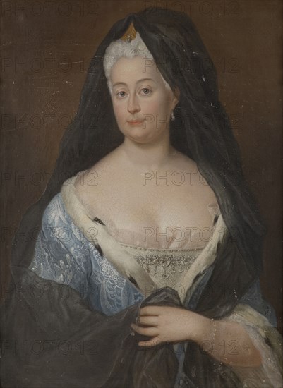 Johanna Charlotta, 1682-1750, Princess of Anhalt-Dessau, Margravine of Brandenburg, 1724. Creator: Anon.