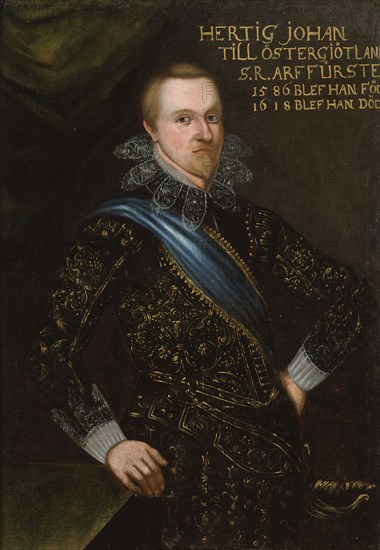 Johan, 1589-1618, Prince of Sweden Duke of Östergötland, 17th century. Creator: Holger Hansson.