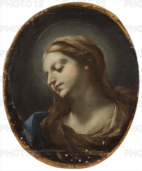Head of the Virgin. Creator: Elisabetta Sirani.