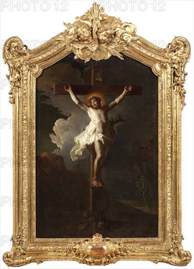 Christ on the cross, late 17th-early 18th century. Creator: Jean Ranc.