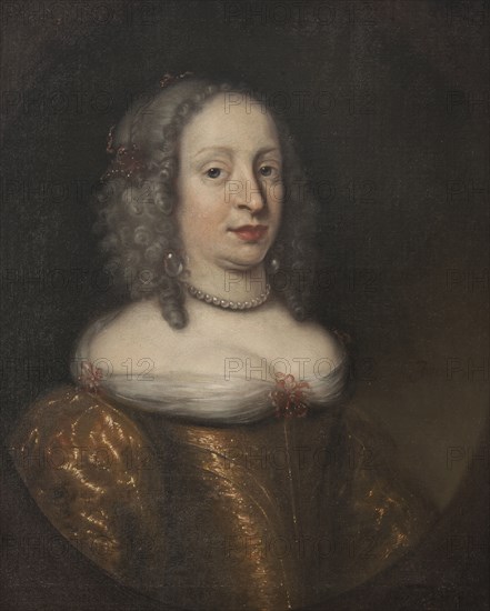 Magdalena Sibylla, 1631-1719, princess of Holstein-Gottorp, c.1651. Creator: Jurgen Ovens.