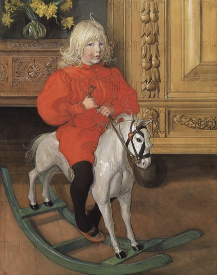 Murre. Portrait of Casimir Laurin, 1900. Creator: Carl Larsson.