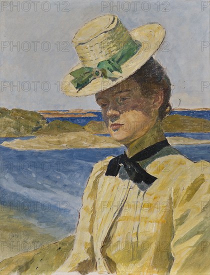 Miss Agnes Cleve, c1910s. Creator: Carl Wilhelmson.