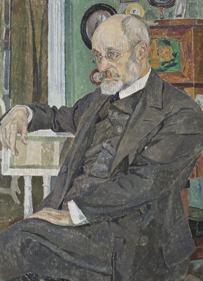 Nils Kreuger, 1858-1930, artist, 1924. Creator: Carl Wilhelmson.