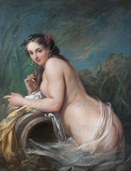 Naiad, mid-late 18th century. Creator: Carle van Loo.