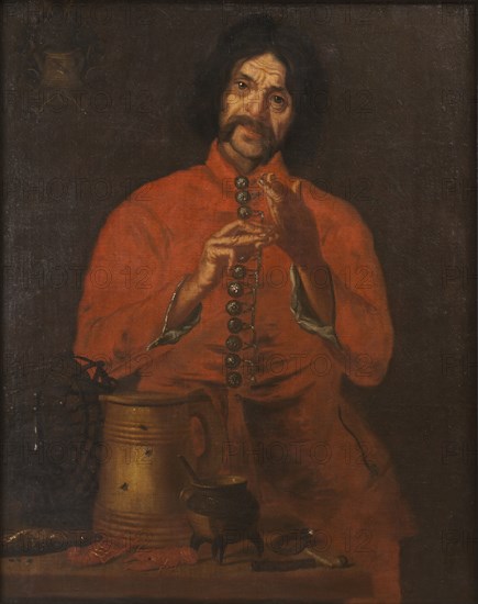 Hinric Hasenberger, the Court Jester, 1652. Creator: David Klocker Ehrenstrahl.