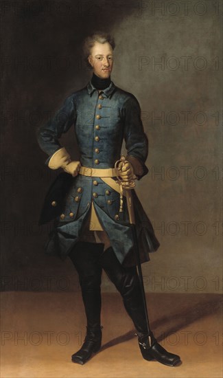 King Karl XII of Sweden, 1707. Creator: David von Krafft.