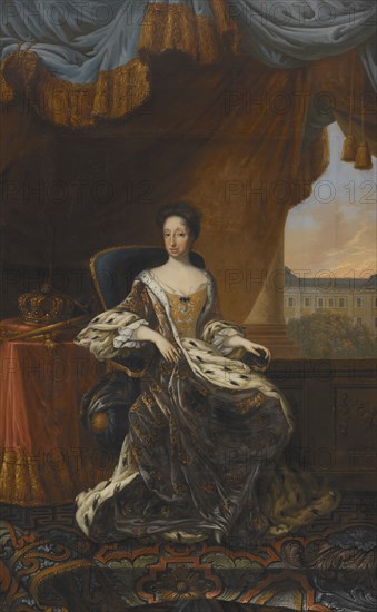 Hedvig Eleonora, 1636-1715, Queen of Sweden, late 17th-early 19th century. Creator: David von Krafft.