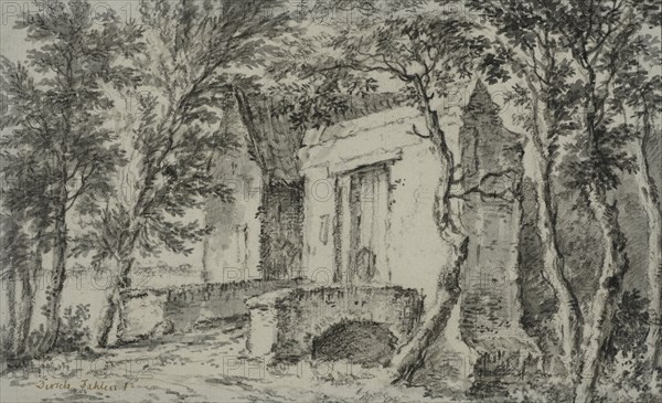 Landscape with ruin. Creator: Dirck Dalens II.