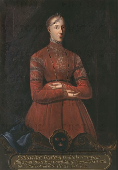 Katarina, 1539-1610, princess of Sweden, late 19th-early 20th century. Creator: Emil Österman.