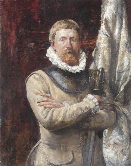 Hugo Birger, the Artist, as a Mercenary, 1879. Creator: Ernst Josephson.