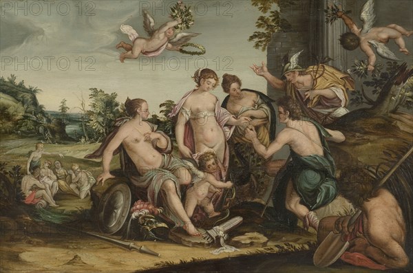 The Judgement of Paris. Creator: Hans von Aachen.