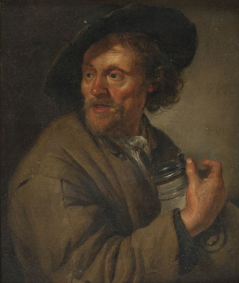 Man Holding a jug, 1679. Creator: Jacob Toorenvliet.