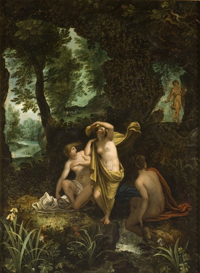 Landscape with Diana and Acteon. Creator: Jan Brueghel the Elder.