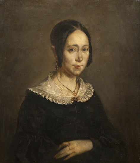 Madame Frigot, 1841. Creator: Jean Francois Millet.
